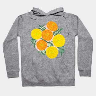 Marigold Flowers Hoodie